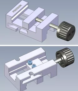 PROXXON PM40 Precision Vice