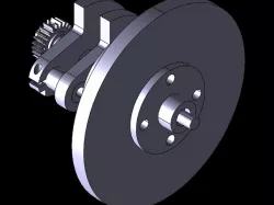 Reciprocating Engine CrankShaft & Flywheel