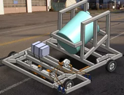 Robot Road Marking SOLIDWORKS