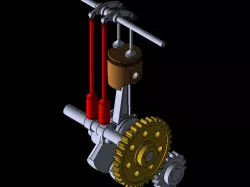 single cylinder engine