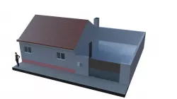 Small house.