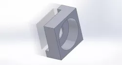 Spotting scope camera mount