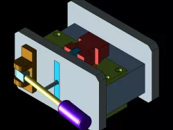 square spindle bending fixture