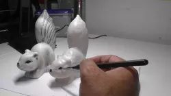 squirrel: 3d scanning, treating and printing