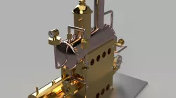STATIONARY STEAM PLANT
