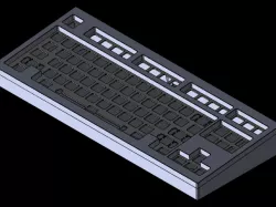 TEK-80 Mechanical keyboard by photekq