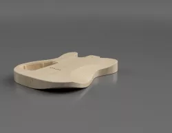 TELECASTER  HH HARD TAIL BODY