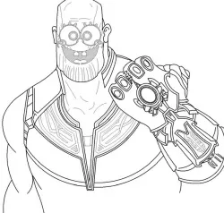 Thanos And Spongebob