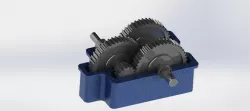 Three step Gear Speed Reducer