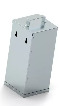Tractor detachable toolbox