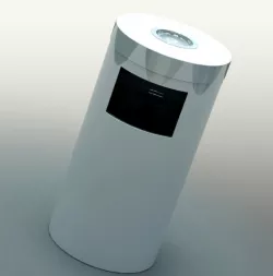 TRASH CAN-ASHTRAY