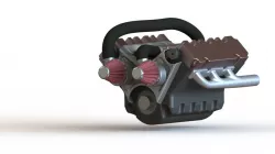 Turbo V6 Engine