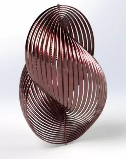 Twisted Lamp Shade