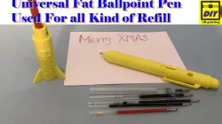 Universal fat ballpoint pen can use all kinds of refill