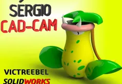 Victreebel - Pokémon -Sérgio CAD CAM