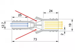 Water jet pump sucction pump ejector
