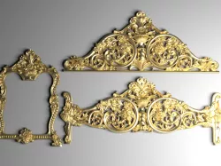 wood carved models