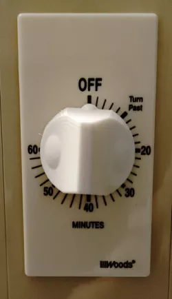 Woods Timer Knob