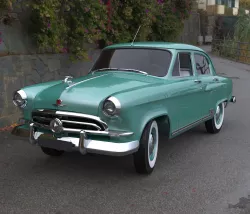 1957 GAZ M 21 Volga 3D model