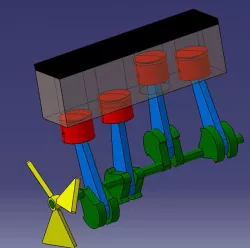 4 cylinder Engine Assembly