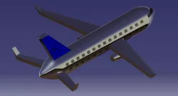 Aircraft model 3D model