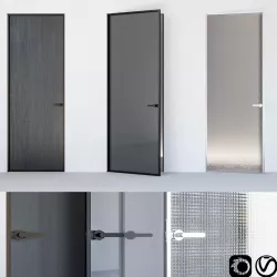     Aladin Swing Mono door by Glas Italia  3D model