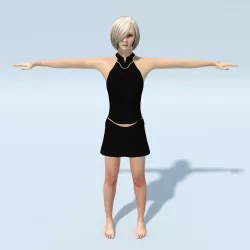 Avatar Kristile 3D model