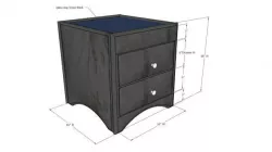 Bed side table 3D model