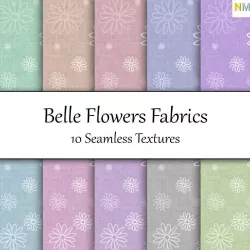 Belle Flowers Seamless Textures Set Texture