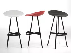 Berretto Bar Stool 3D model