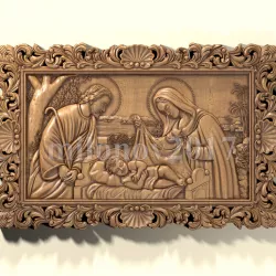 birth of jesus for 3D models for artcam and aspire 3D model