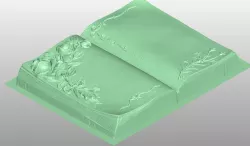Book 3D model 3D model