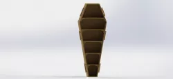 Bookcase "Coffin"