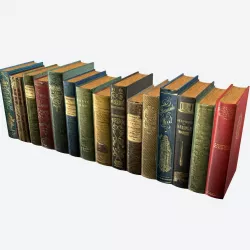 Books Pack 1 Low-poly  3D model
