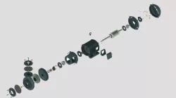 Centrifugal pump- Exploded view