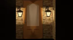 Coach Light 3D model