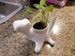 Dinosaur plant pot 3D model