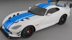 Dodge Viper ACR 3D model