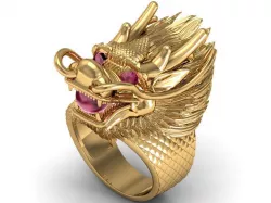 Dragon ring keep gem  3D model