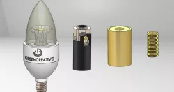 E12 LED Torpedo And Candelabra Base Socket Full Assembly