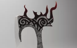 Fantasy combat axe