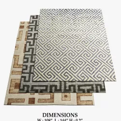 Fayette Rugs 327 3D model