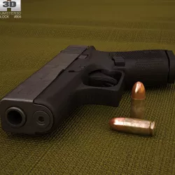 Glock 43 3D model