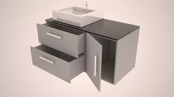 Godmorgon Sink Set  3D model