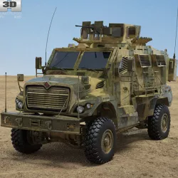 International MaxxPro 3D model