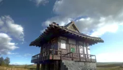 japanese house-PBR Low-poly  3D model