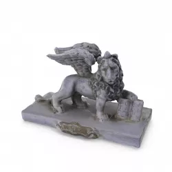 Lion of Venice - Low and High Poly versions Low-poly  3D model