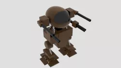  Mech Capsule  3D model