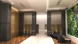 MODERN HOTEL RECEPTION ENTRANCE AREA   3D model