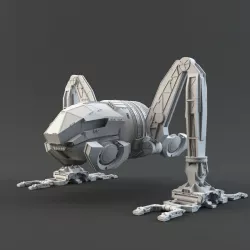 Moon Tug 3D model